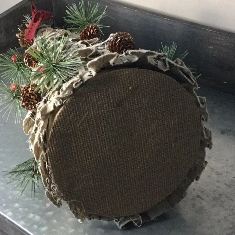 Shabby style Xmas tree cone Christmas decor decoration pine cone fir 21